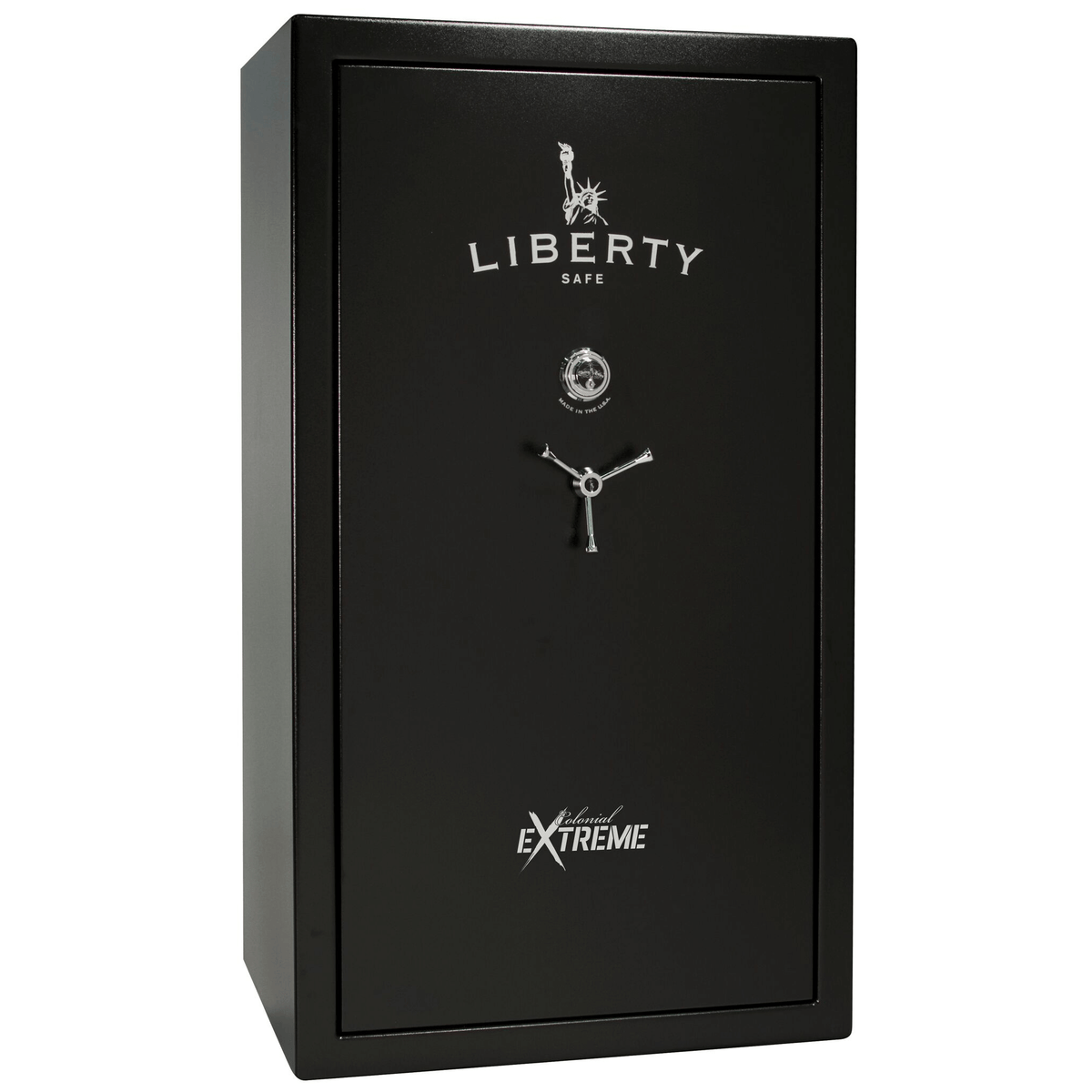 Colonial Series | Level 4 Security | 75 Minute Fire Protection | 50XT | DIMENSIONS: 72.5&quot;(H) X 42&quot;(W) X 27.5&quot;(D*) | Black Textured | Mechanical Lock