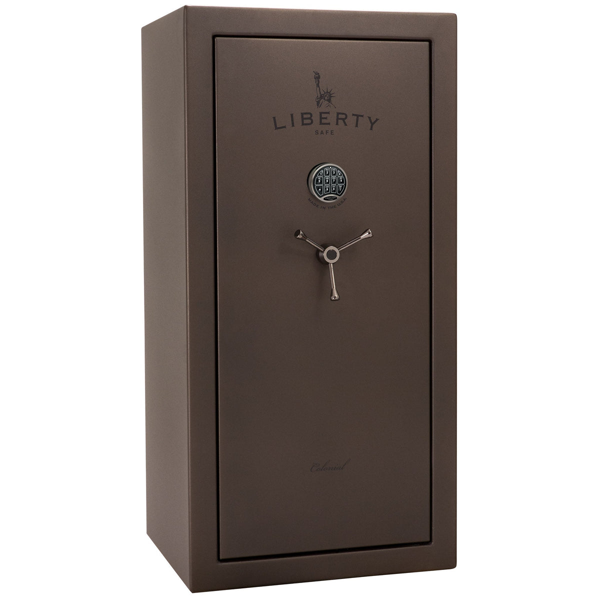 Colonial Series | Level 4 Security | 75 Minute Fire Protection | 23 PRO FLEX | DIMENSIONS: 60.5&quot;(H) X 30&quot;(W) X 22&quot;(D*) | Bronze Textured | Electronic Lock - Closed