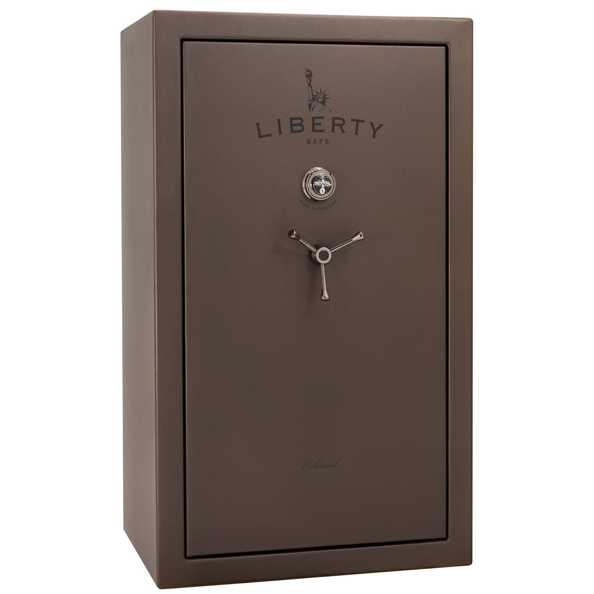 Colonial Series | Level 4 Security | 75 Minute Fire Protection | 30 | PRO FLEX DIMENSIONS: 60.5&quot;(H) X 36&quot;(W) X 22&quot;(D*) | Bronze Textured | Mechanical Lock - Closed